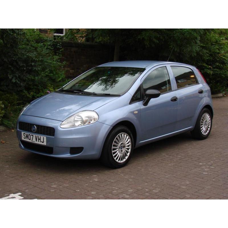 EXCELLENT CAR! 2007 FIAT GRANDE PUNTO 1.2 ACTIVE 5dr, ONLY 67000 MILES