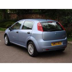 EXCELLENT CAR! 2007 FIAT GRANDE PUNTO 1.2 ACTIVE 5dr, ONLY 67000 MILES