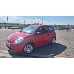 Citroen c2 1.4 56,000 miles 08 plate