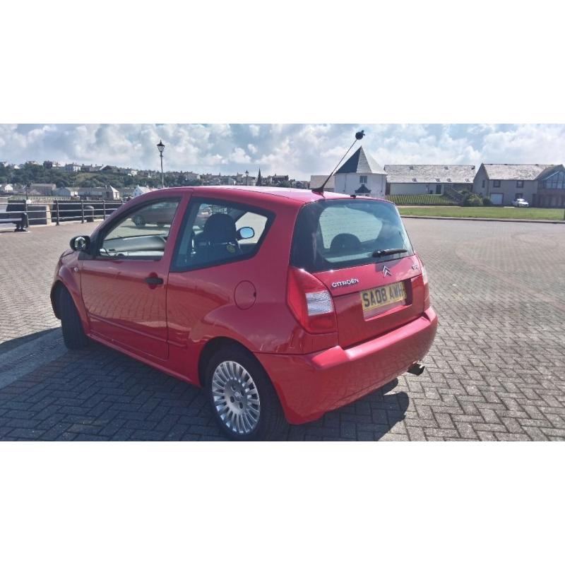 Citroen c2 1.4 56,000 miles 08 plate