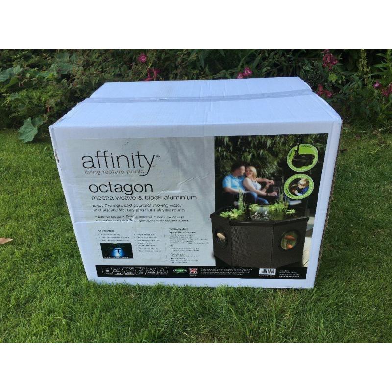 Blagdon Octagon Affinity Mocha Weave Feature Pool – boxed, new and unused (bnib)