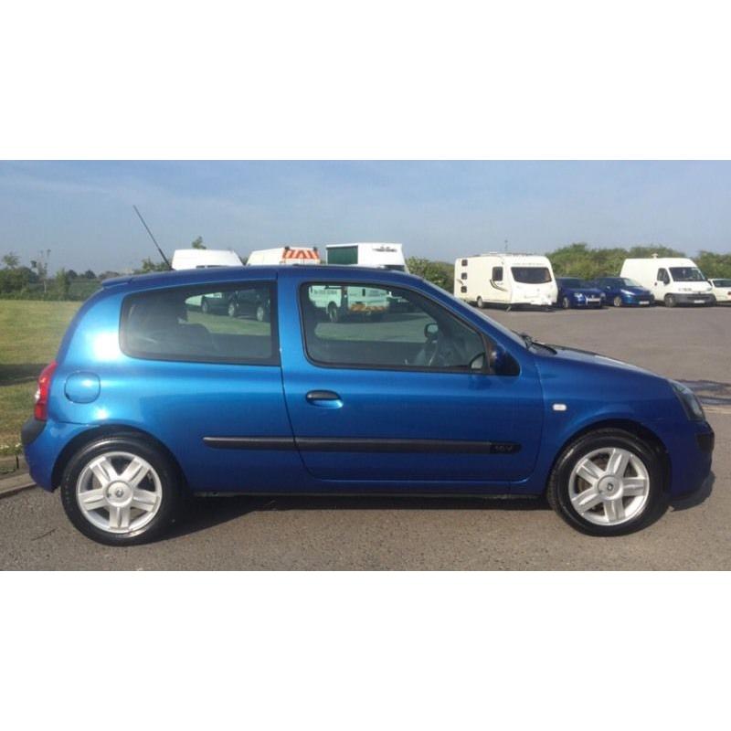 RENAULT CLIO EXTREME 1.2L 16v (2005) 3 door year mot cheap