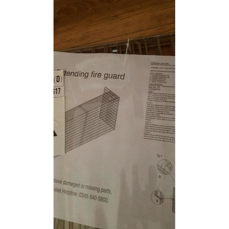 Extending fireguard (Brand new)