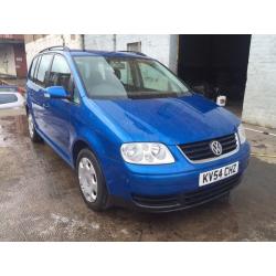 Bargain vw Volkswagen touran SE tdi, 7 seater diesel full years MOT FSH