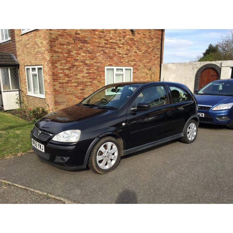 Cheap Vauxhall Corsa, Black 1.4 sxi