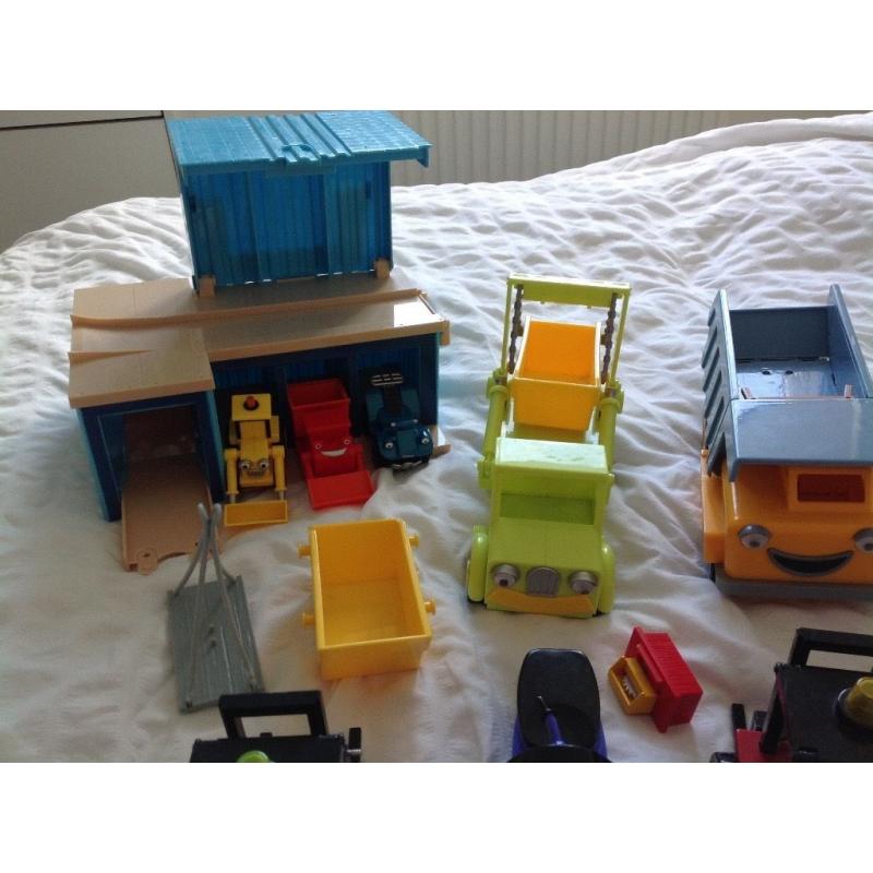 Bob the Builder Bundle Vehicles & garage toys