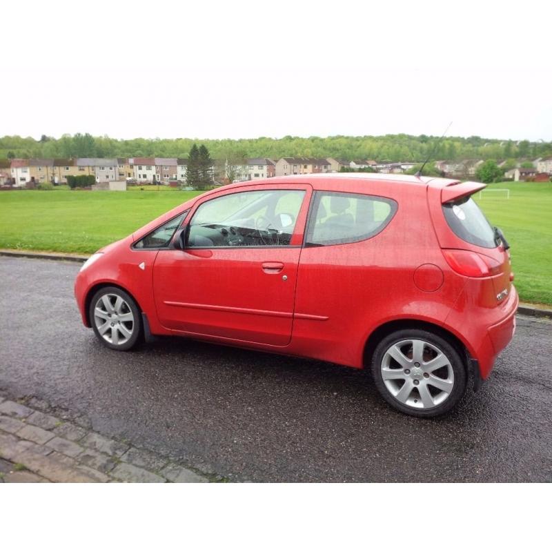 2007 Mitsubishi Colt CZ3 1.5 Di-D Sport New MOT Nice and Clean wee car Manual Gearbox