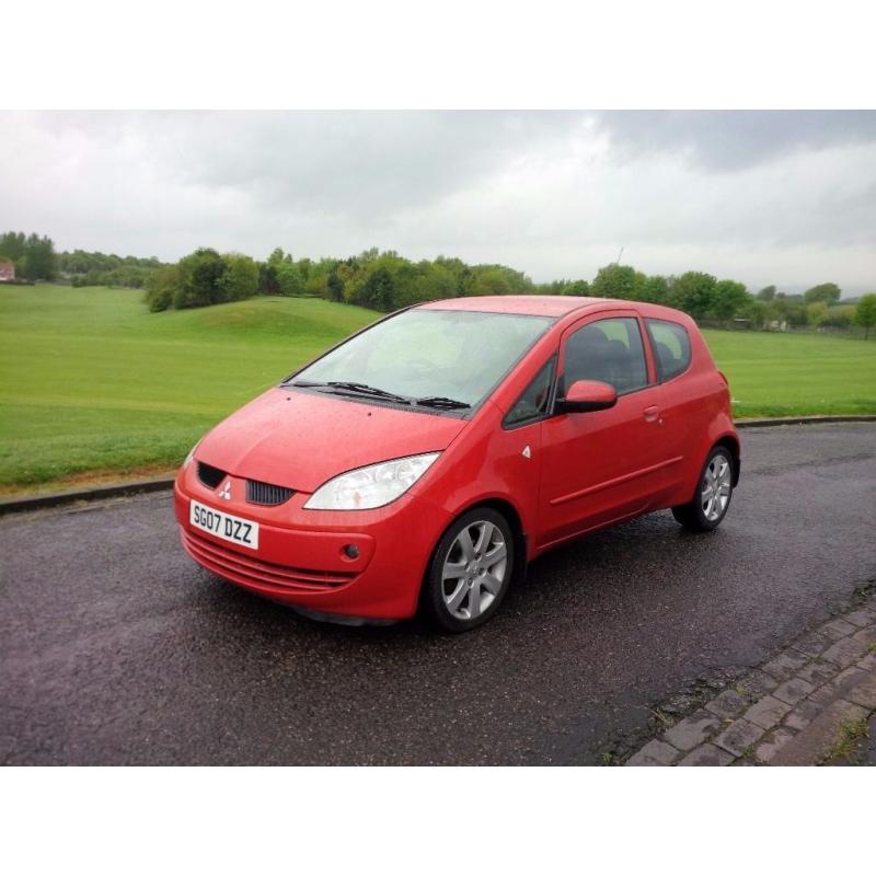 2007 Mitsubishi Colt CZ3 1.5 Di-D Sport New MOT Nice and Clean wee car Manual Gearbox