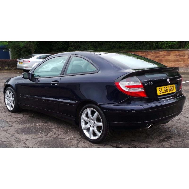 2006 56 MERCEDES C180 KOMPRESSOR SE 1.8 AUTO 3DR FSH(PART EX WELCOME)