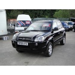 2009 Hyundai Tucson 2.0 CRDi CDX 4WD. Only 77,000 miles. FSH. 1 owner.