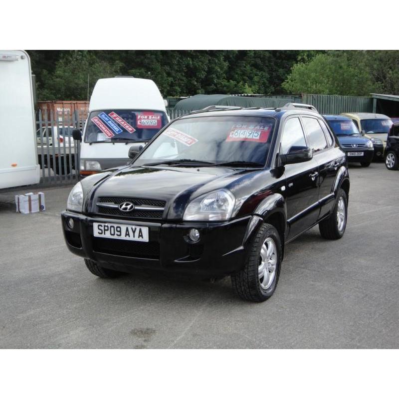 2009 Hyundai Tucson 2.0 CRDi CDX 4WD. Only 77,000 miles. FSH. 1 owner.