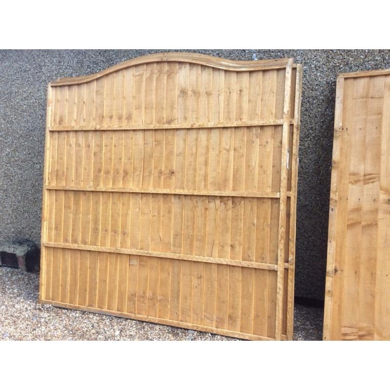 Fence panels 7 in total 6ft (1.83)