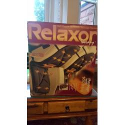 Pack Pain Massage Relaxor Heat Chair Cover Brand New Fully Boxed