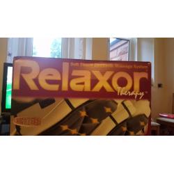 Pack Pain Massage Relaxor Heat Chair Cover Brand New Fully Boxed