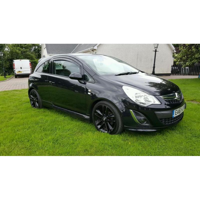 2011 Vauxhall Corsa 1.2 limited edition low mileage