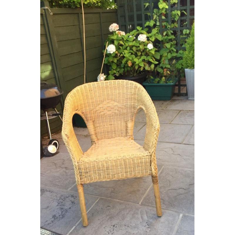 Wicker chair .. Bargain