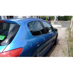 Peugeot 206 LX Automatic – really rare car - Blue - Low Mileage 52,380