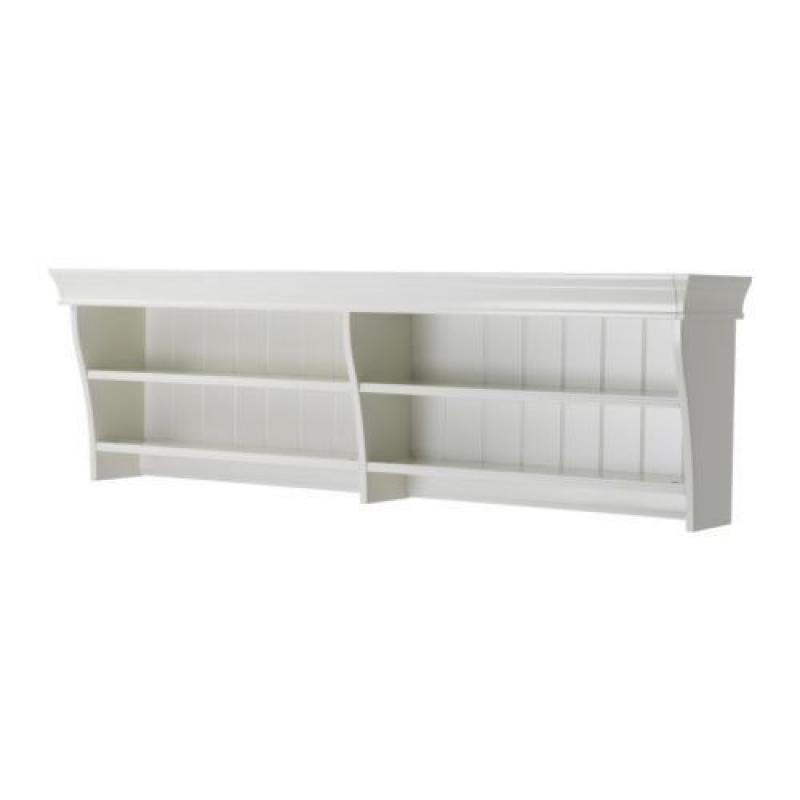 IKEA white wooden shelf - current Liatorp range