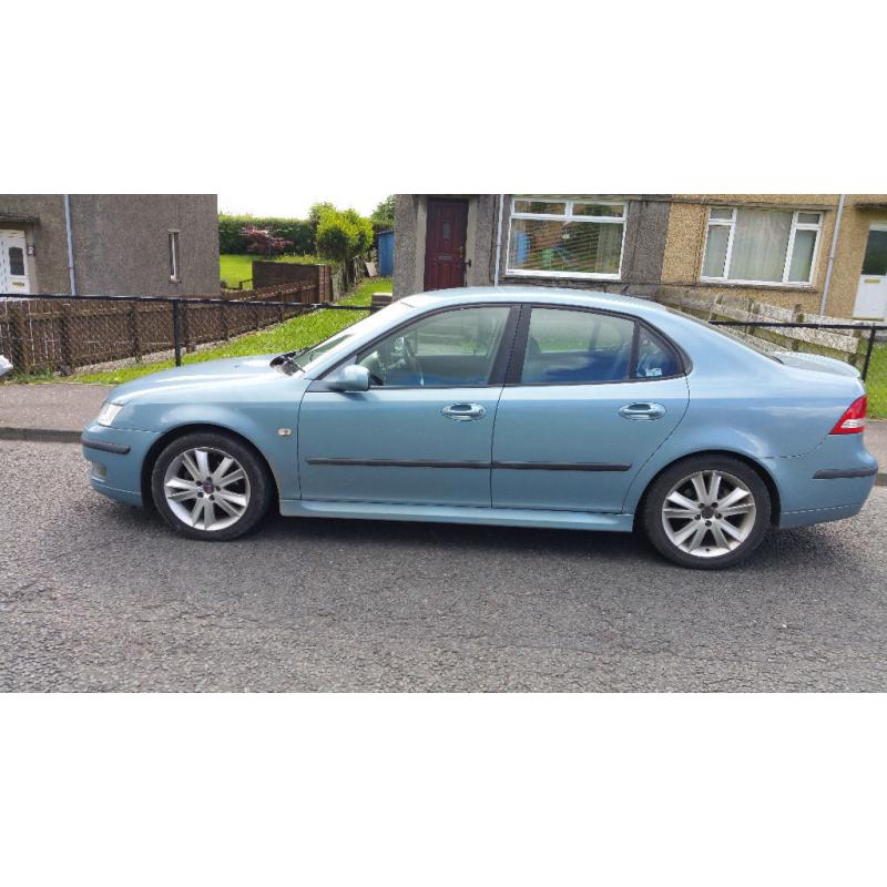 SAAB 9-3 LINEAR SPORT ANNIVERSARY 1.8T, 2L PETROL 61500 MILES, MOT 9 MTHS, MAY ,P/X W,H,Y