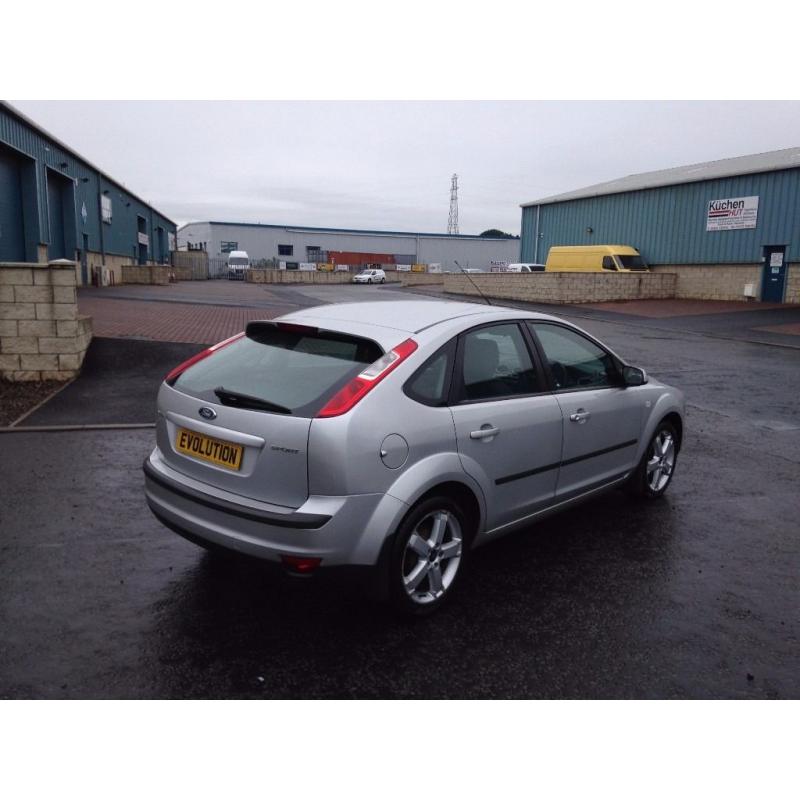 Ford Focus 1.8 Zetec Sport S 5dr... 57-Reg.. One former keeper.. Service history.. MOT'd June 2017..