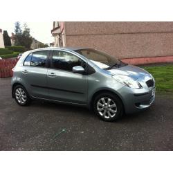 Toyota Yaris 2007 1.3 VVT-i Zinc 32,500 Miles, 5dr, 1 Lady Owner, Full Service History