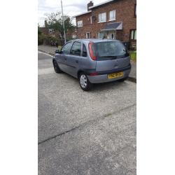 For sale corsa 1.2 petrol mot to next yr april