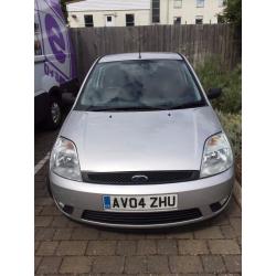 FORD FIESTA 1.4 petrol FINESSE 3dr SILVER 2004 114.000 milage manual