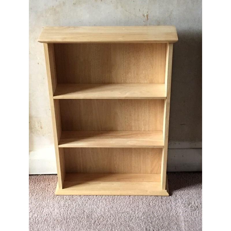 John Lewis Rubber Wood Media storage unit