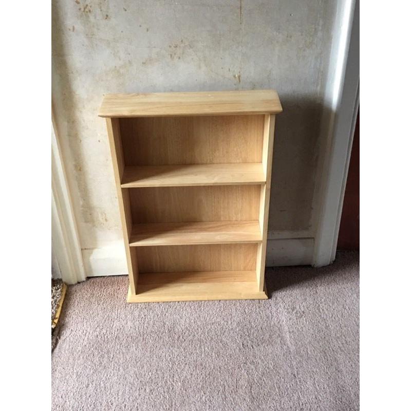 John Lewis Rubber Wood Media storage unit