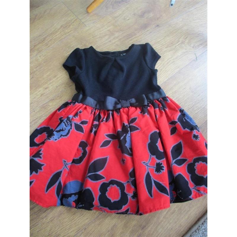 Next girls dress age 12-18 months