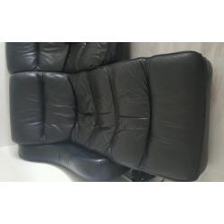 Black leather dfs