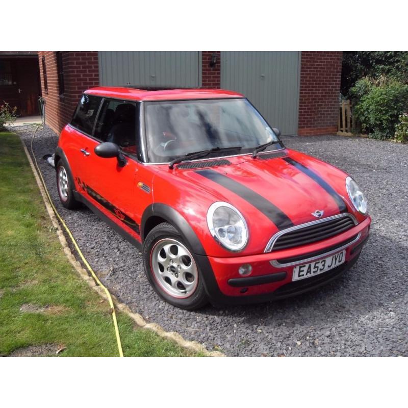 Mini 1 Red in very good condition