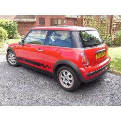 Mini 1 Red in very good condition