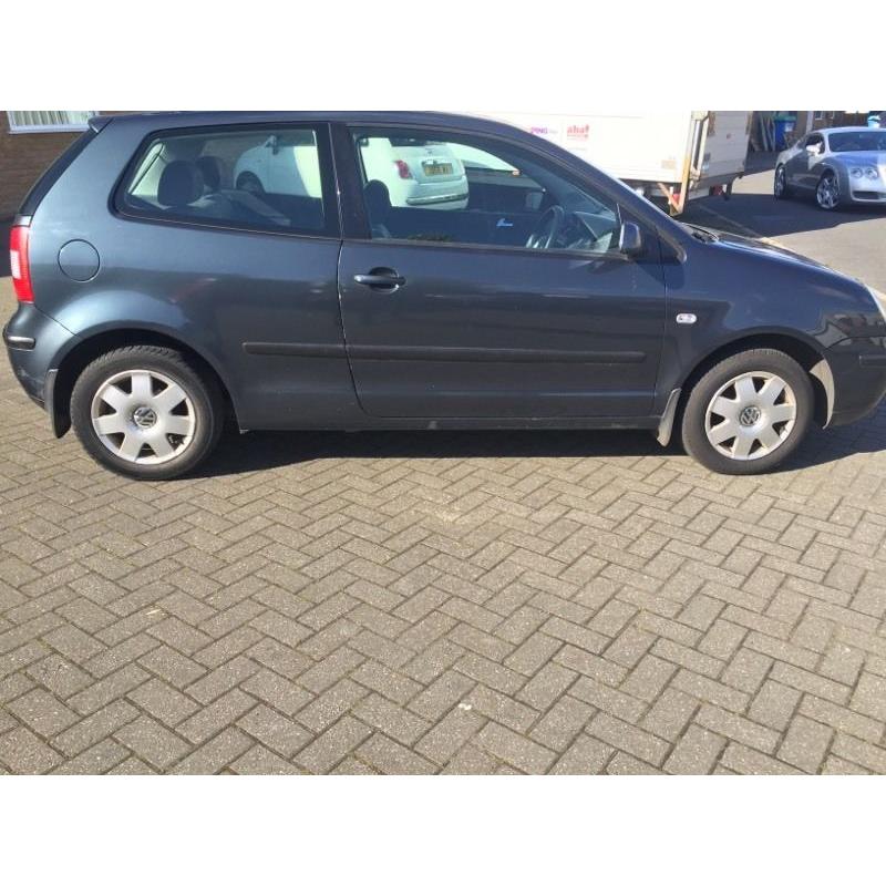 Vw polo 1.4 mot cheap tax insurance ideal first car