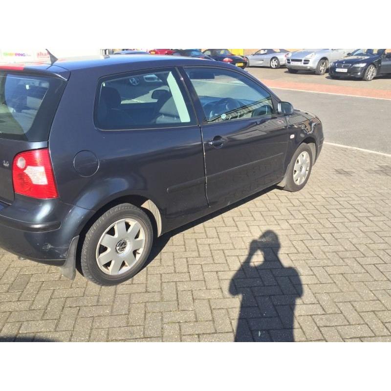 Vw polo 1.4 mot cheap tax insurance ideal first car