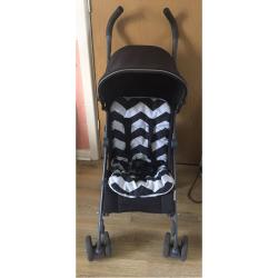 Mamas and papas tour pushchair with rain cover