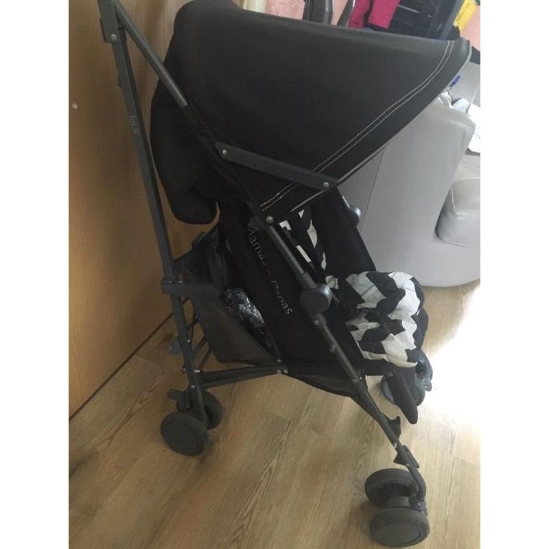 Mamas and papas tour pushchair with rain cover