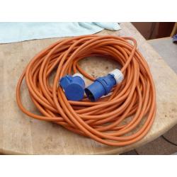 Caravan 25m Hook Up Cable (Heavy Duty 2.5mm)