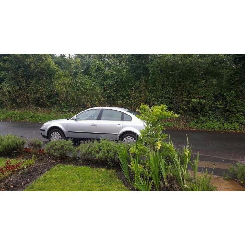 VOLKSWAGEN PASSAT S 1.9 TDI 2003, SERVICE HISTORY CONSISTING OF 8 STAMPS. MOT UNTIL MAY 2017.