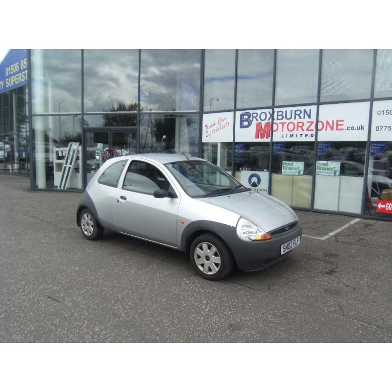 2002 02 FORD KA 1.3 1.3 3d 59 BHP **** GUARANTEED FINANCE ****