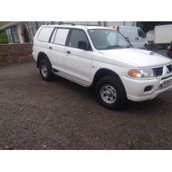 MITSUBISHI SHOGUN SPORT VAN DIRECT BT F/S/H NO VAT