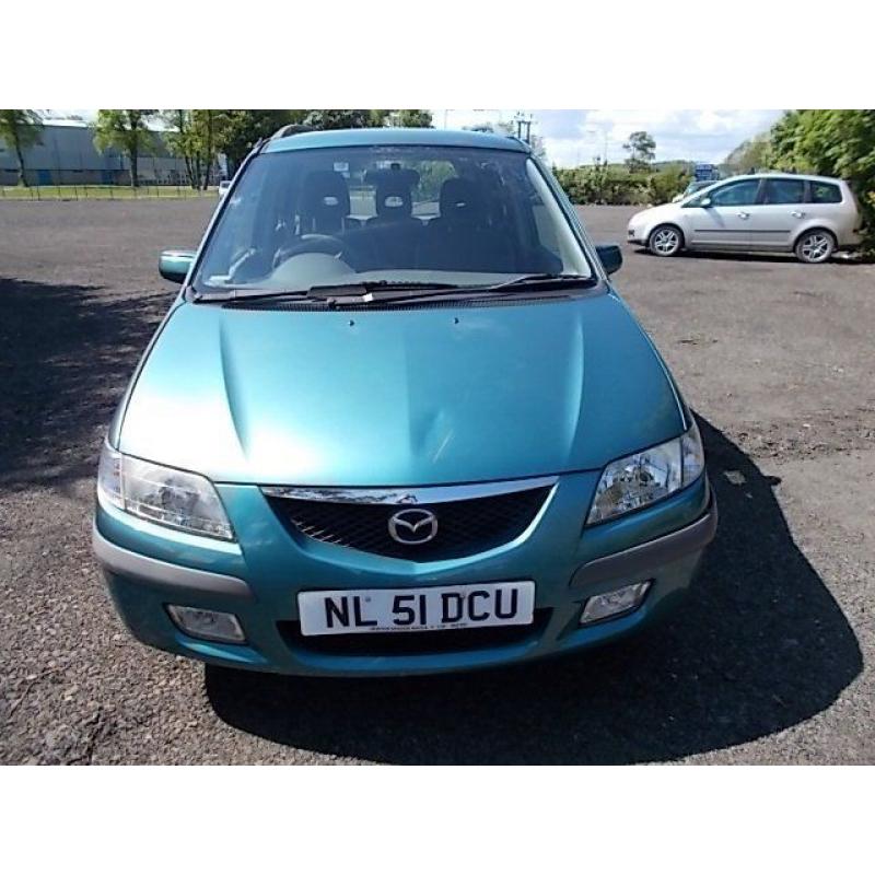 MAZDA PREMACY 1.8 GXI MPV 51 REG MOT MAY 2017