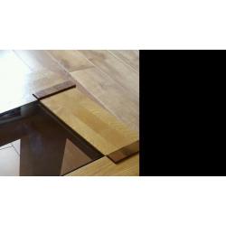 solid oak coffee table