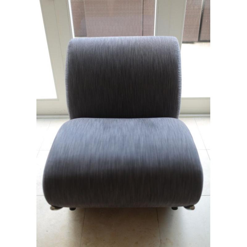 Dwell Rocking Chair, Grey Fabric, Good Condition