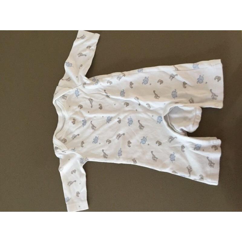 0-3 little white company baby boys bundle of clothes