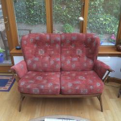 Ercol 3 Piece Suite in Golden Dawn Wood - Excellent Condition