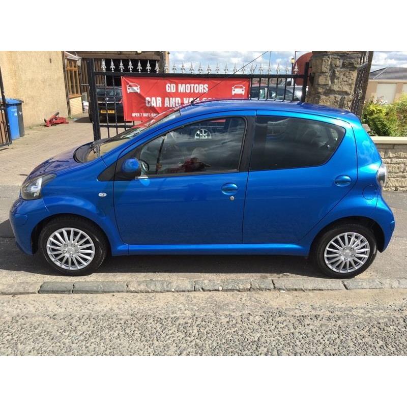 2010 TOYOTA AYGO 998cc, 1 YEAR MOT, WARRANTY, BARGAIN 2195