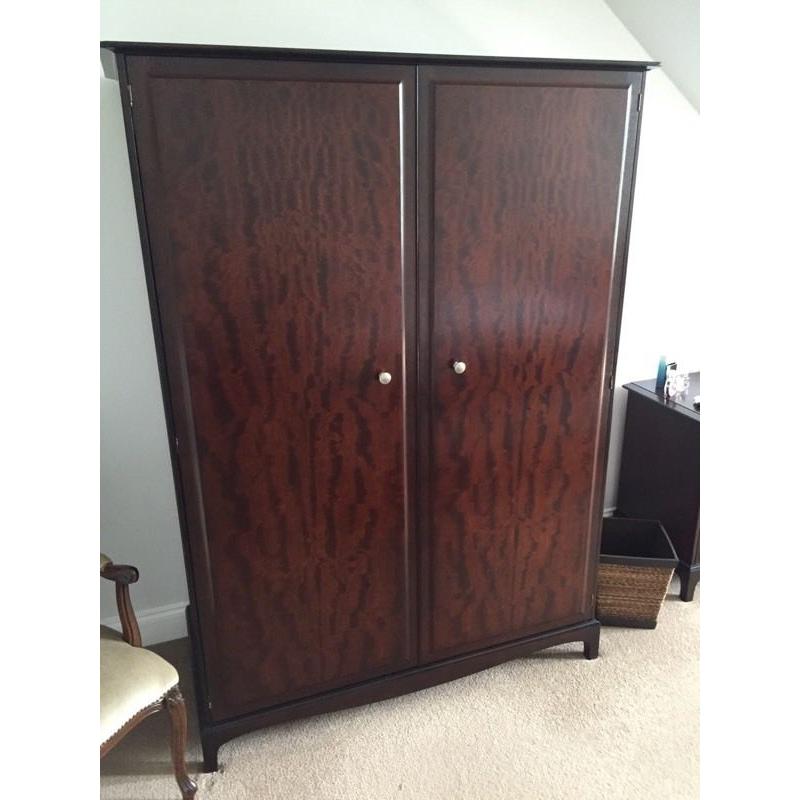 Two Door Wardrobe - Mahogany