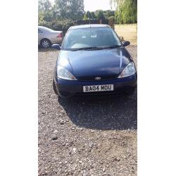 FORD FOCUS 1.8 LX, 2004, MOT 08/08/2017, GREAT DRIVER, cheap runabout or first car