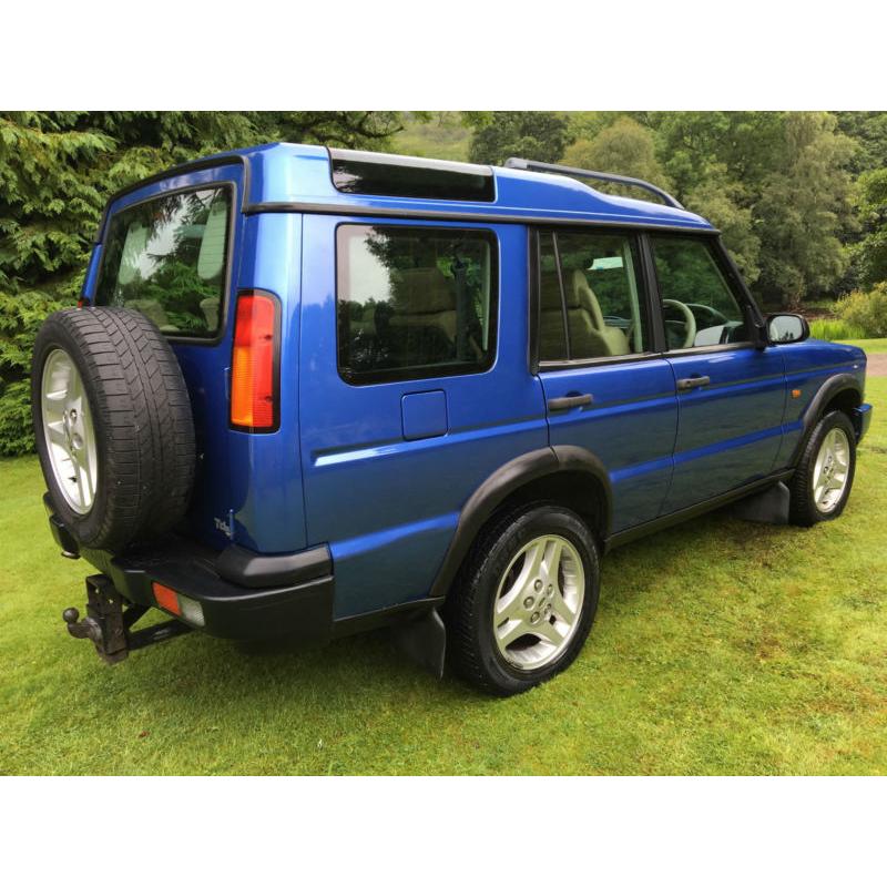 STUNNING ICONIC LAND ROVER DISCOVERY II TD5 XS FACELIFT LOW MILES AUTOMATIC 7ST